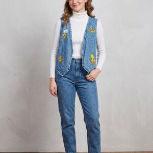 No-brand Women's Blue Gilet